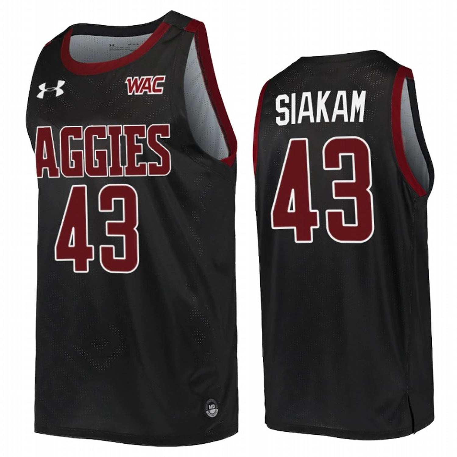 Pascal Siakam New Mexico State Aggies 43 Jersey