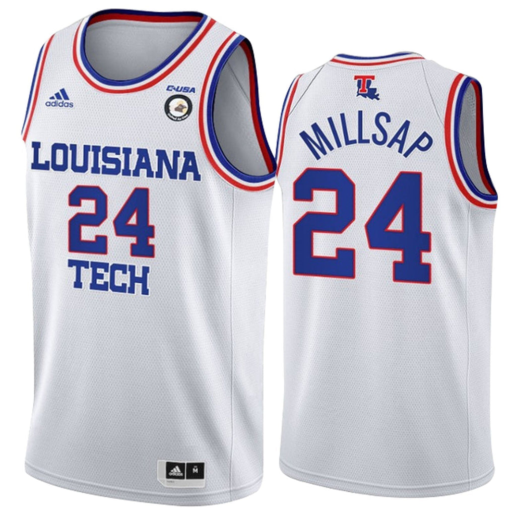 Paul Millsap Louisiana Tech Bulldogs 24 Jersey