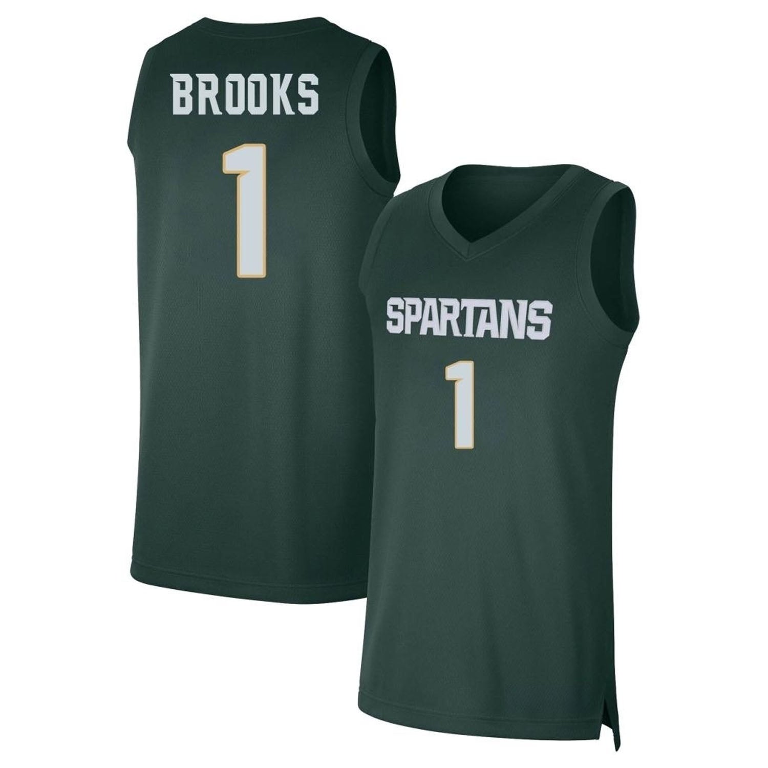 Pierre Brooks Michigan State Spartans 1 Jersey