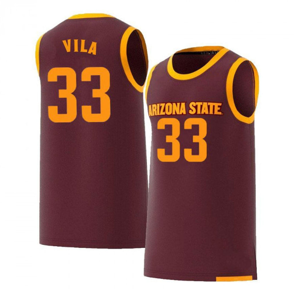 Ramon Vila Arizona State Sun Devils 33 Jersey