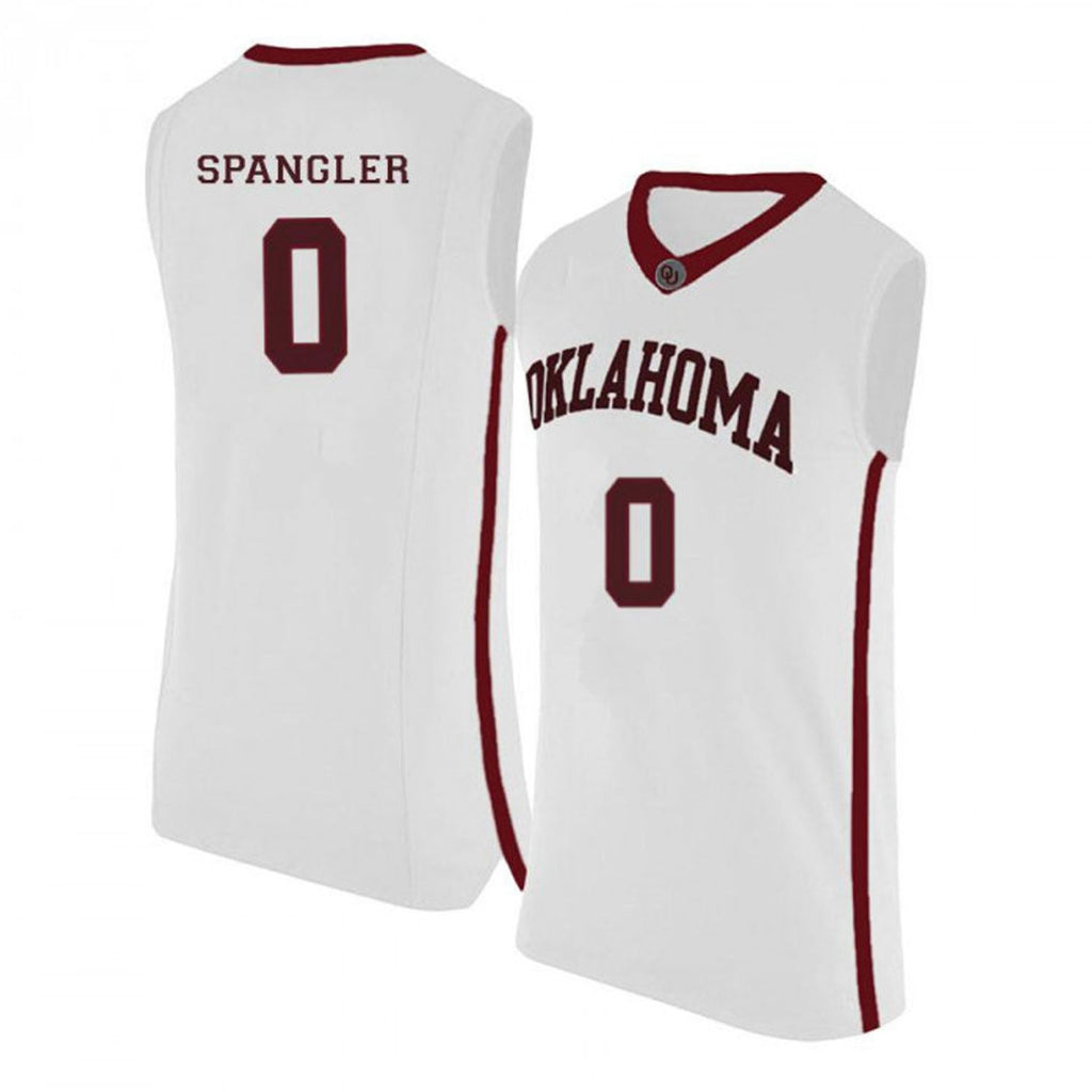 Ryan Spangler Oklahoma Sooners 0 Jersey