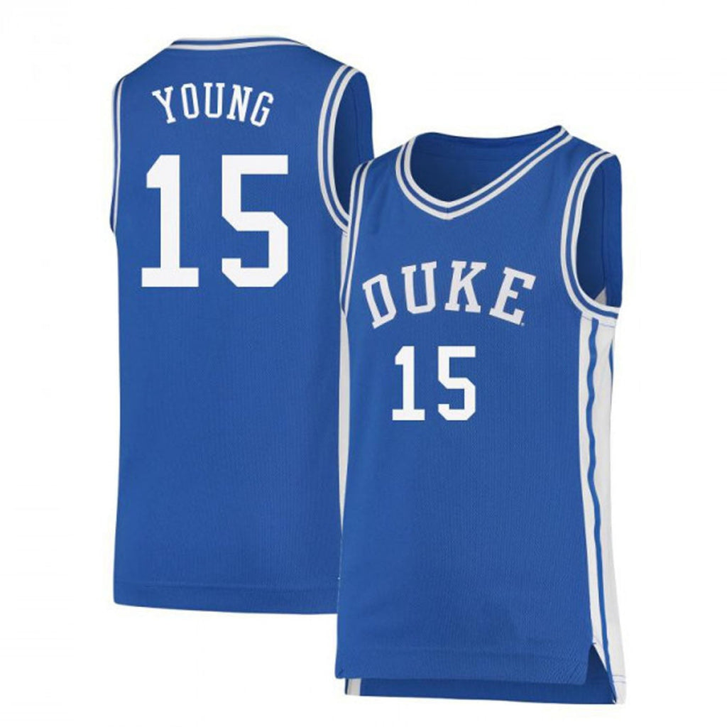 Ryan Young Duke Blue Devils 15 Jersey