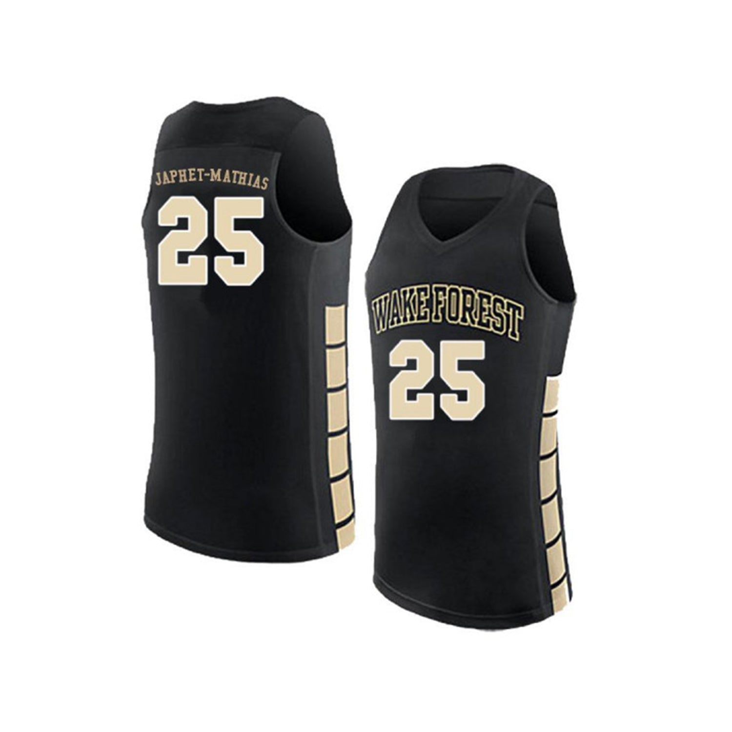 Sam Japhet Mthias Wake Forest Demon Deacons 25 Jersey