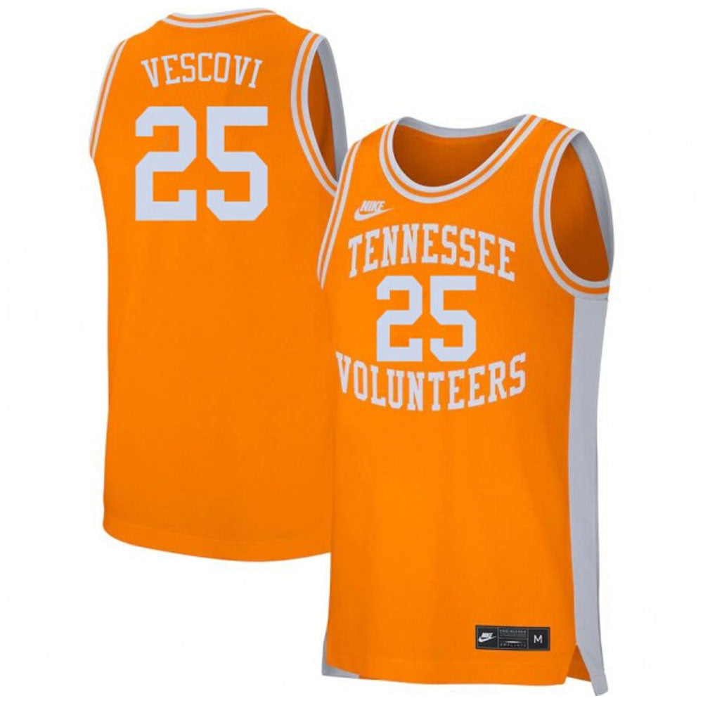 Santiago Vescovi Tennessee Volunteers 25 Jersey
