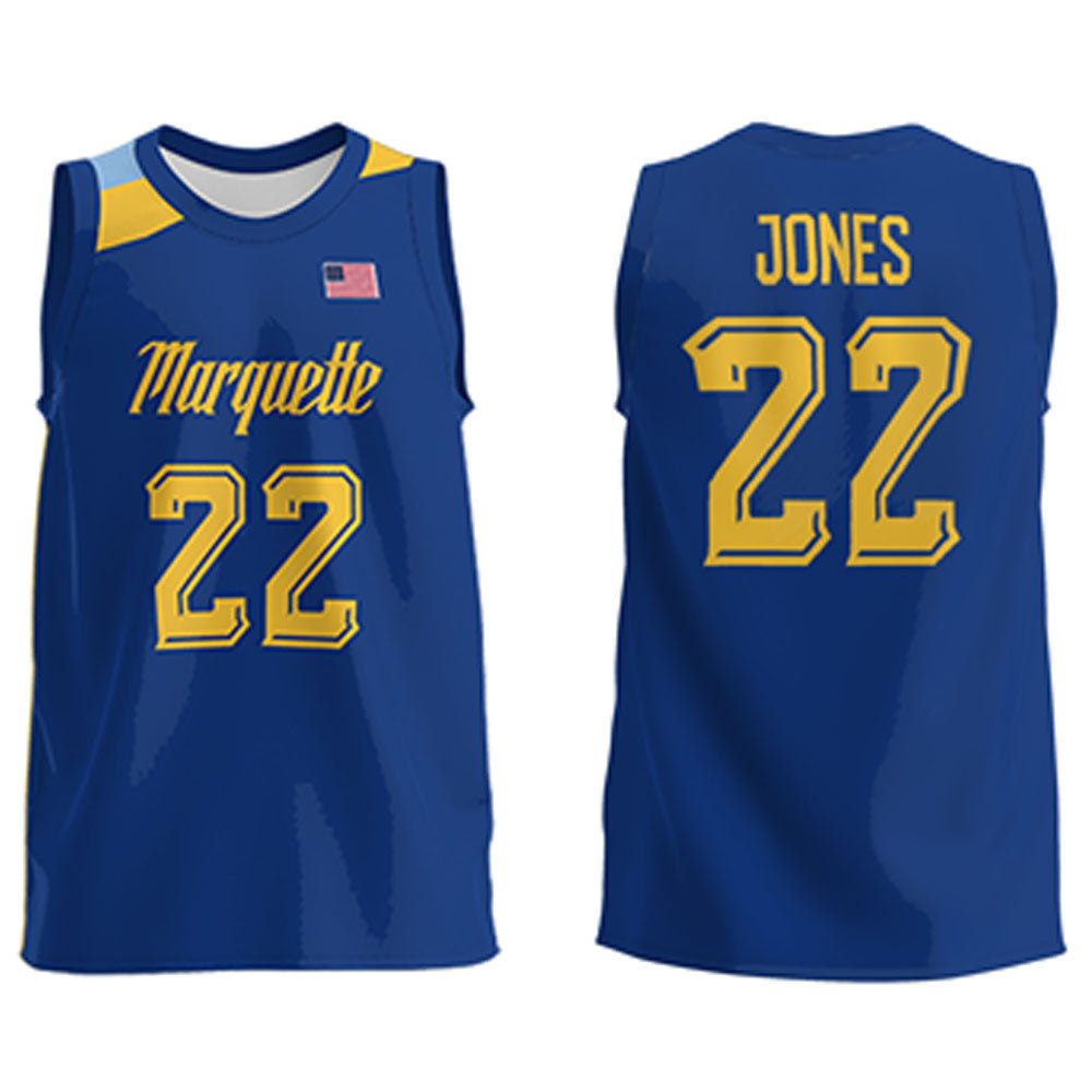 Sean Jones Marquette Golden Eagles 22 Jersey