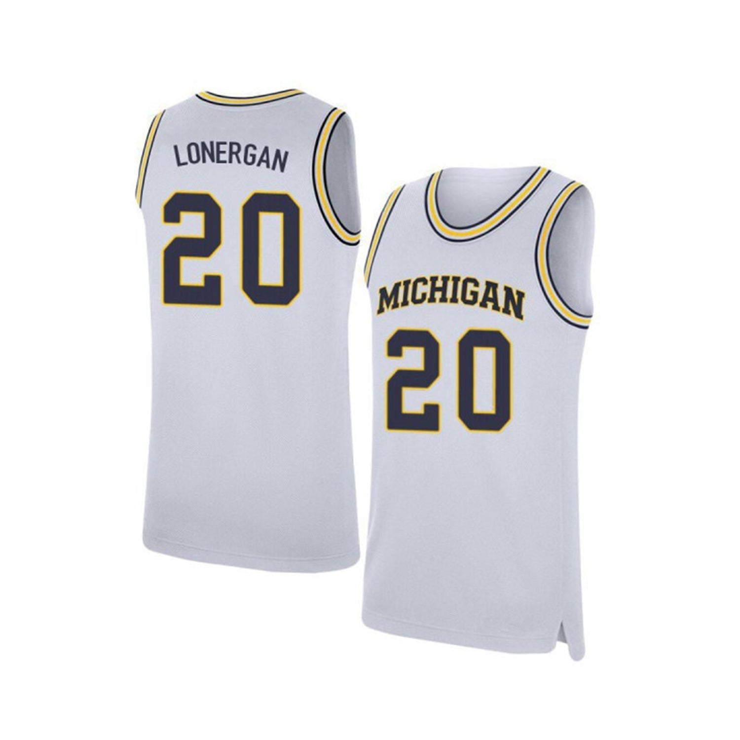 Sean Lonergan Michigan Wolverines 20 Jersey