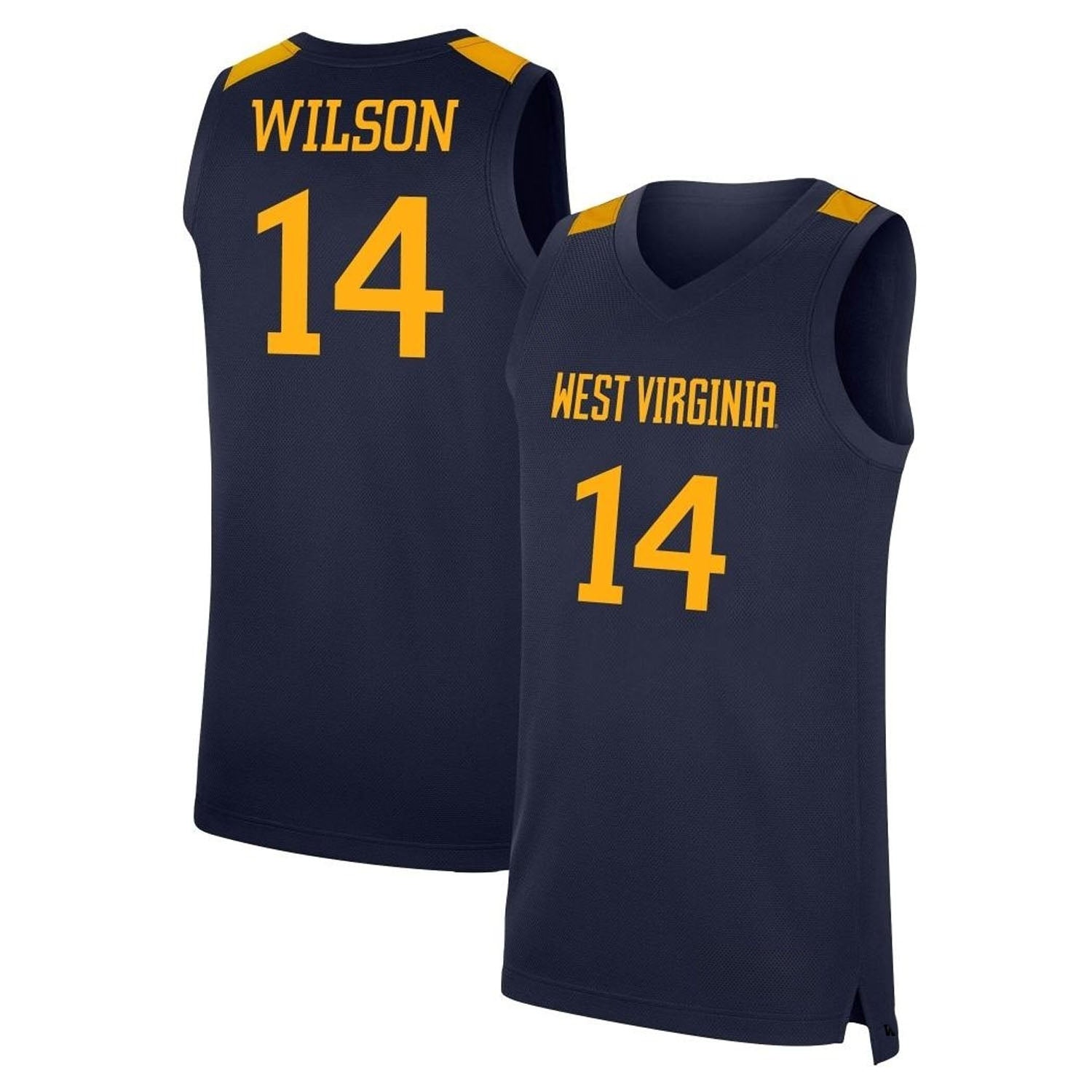 Seth Wilson West Virginia Mountaineers 14 Jersey