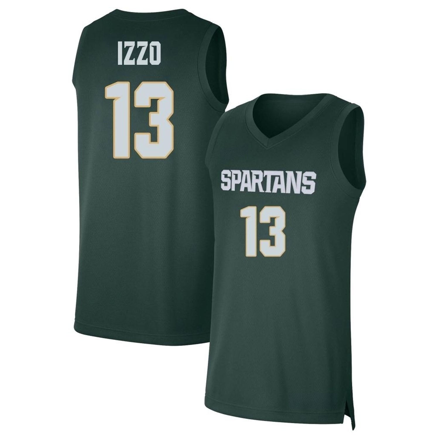 Steven Izzo Michigan State Spartans 13 Jersey