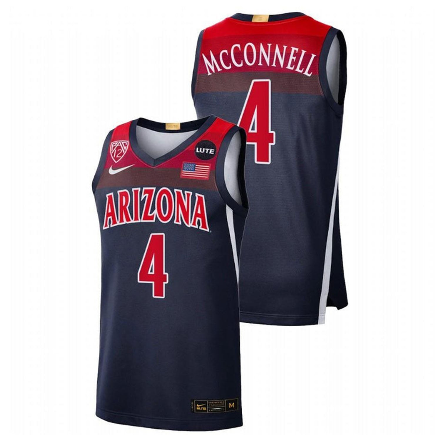 TJ McConnell Arizona Wildcats 4 Jersey