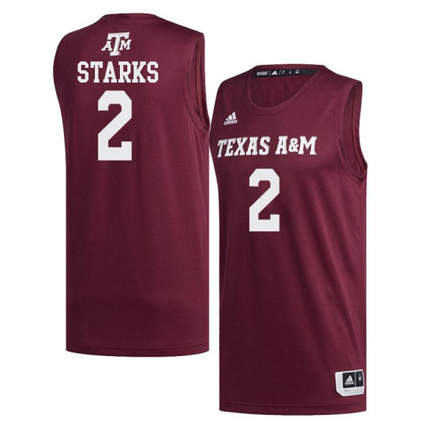 TJ Starks Texas A&M 2 Jersey