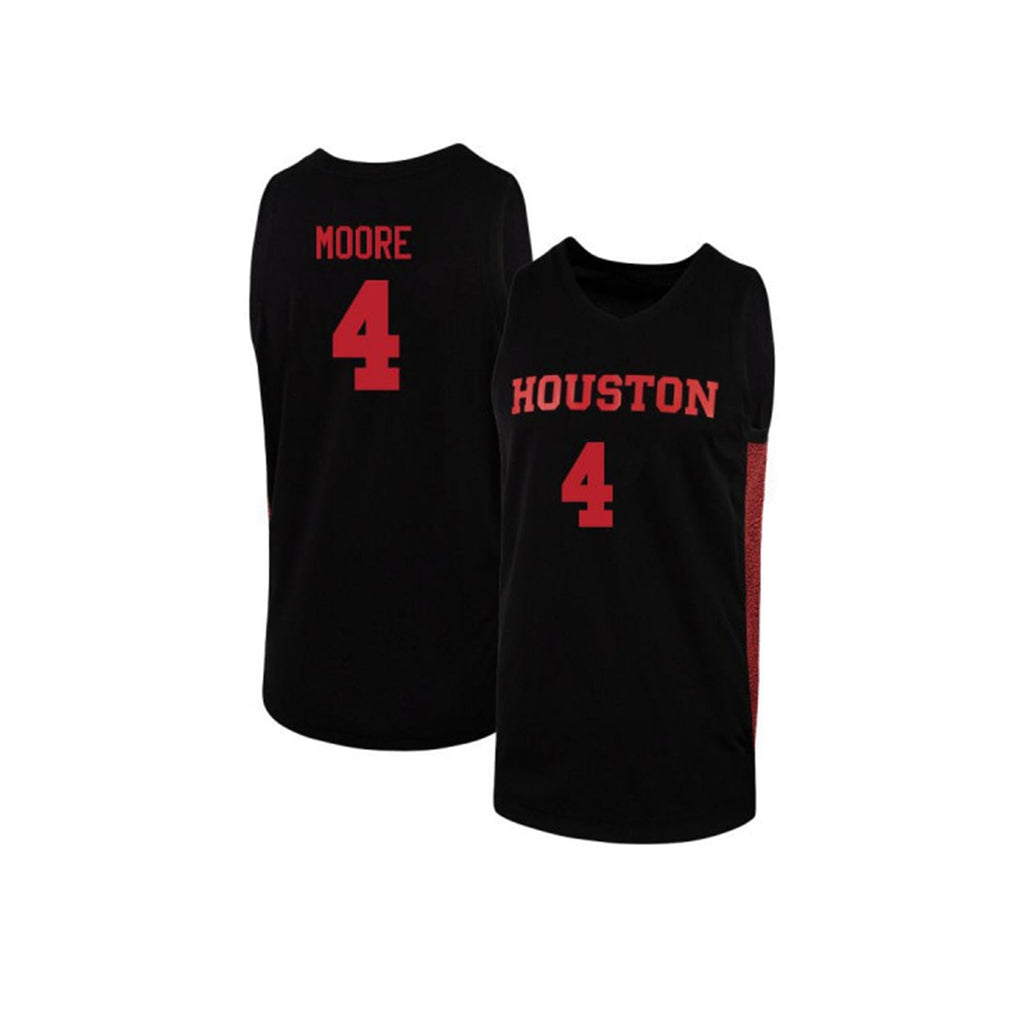 Taze Moore Houston Cougars 4 Jersey