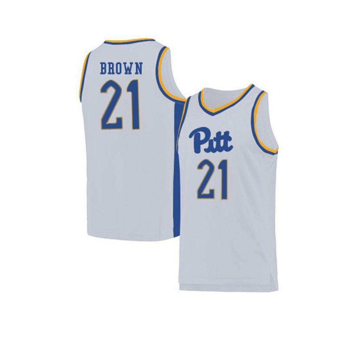 Terrell Brown Pittsburgh Panthers 21 Jersey
