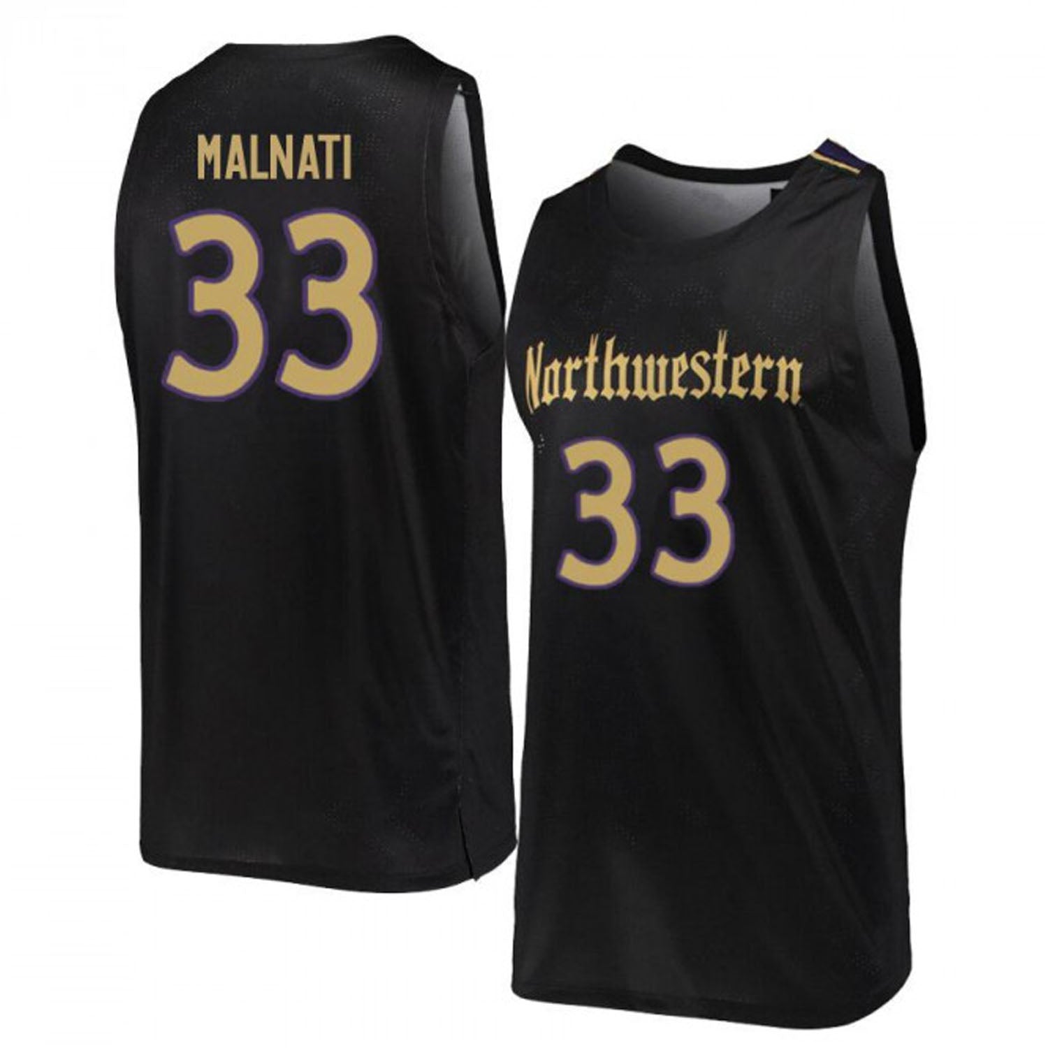 Tino Malnati Northwestern Wildcats 33 Jersey