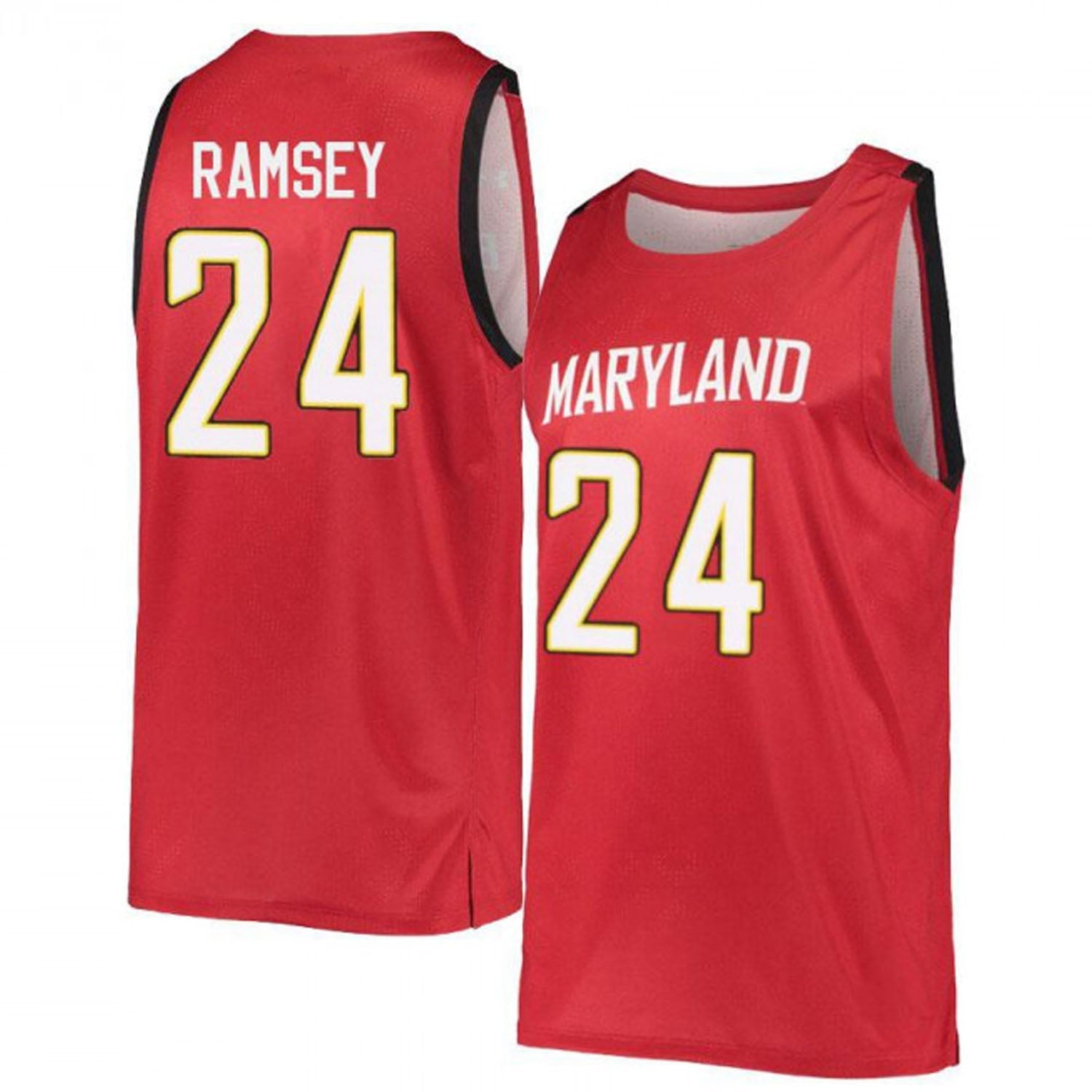 Trace Ramsey Maryland Terrapins 24 Jersey