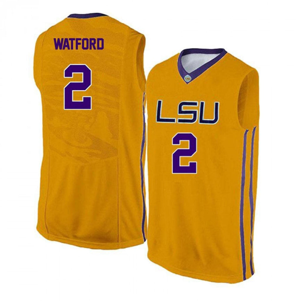 Trendon Watford LSU Tigers 2 Jersey