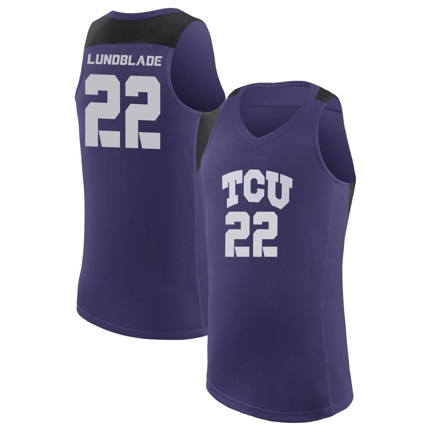 Tyler Lundblade TCU Horned Frogs 22 Jersey