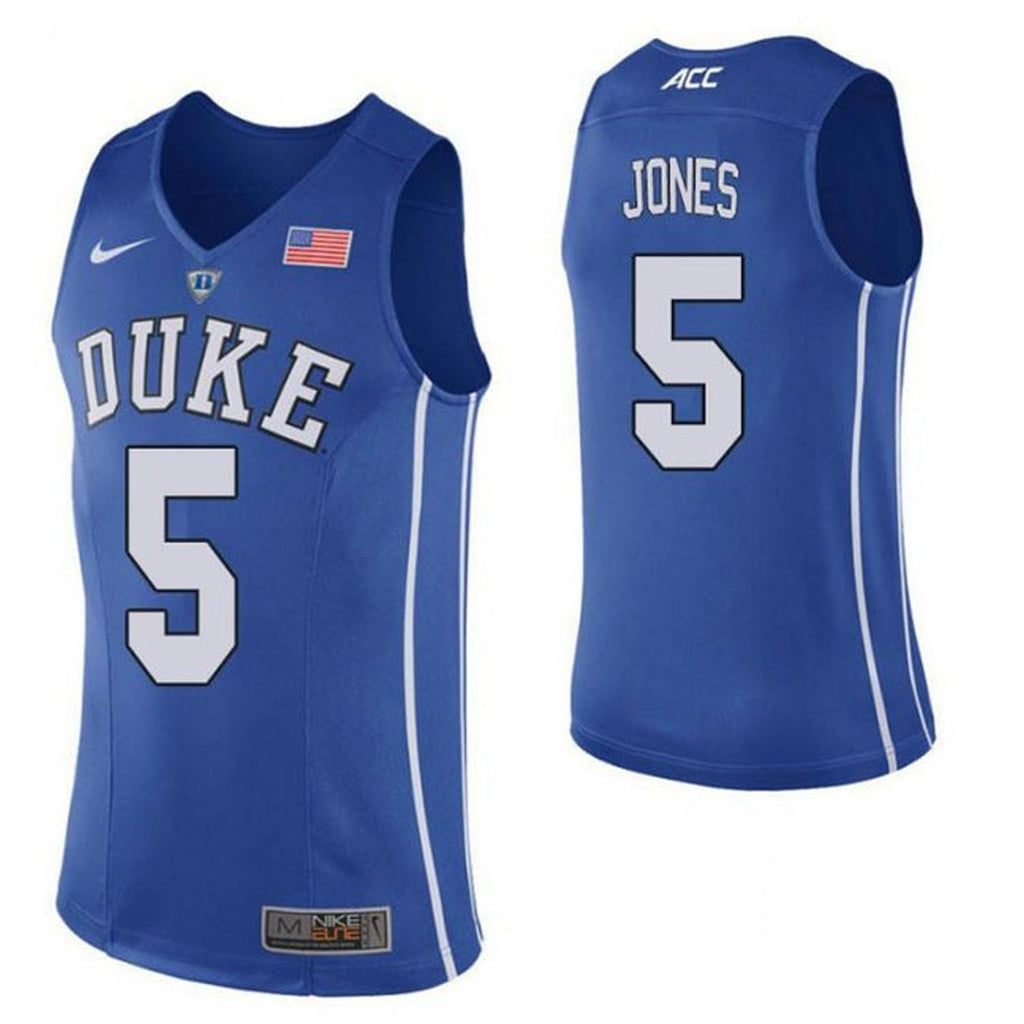 Tyus Jones Duke Blue Devils 5 Jersey