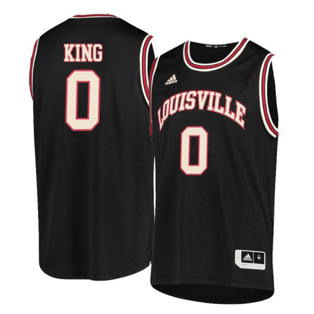 V.J. King Louisville Cardinals 0 Jersey