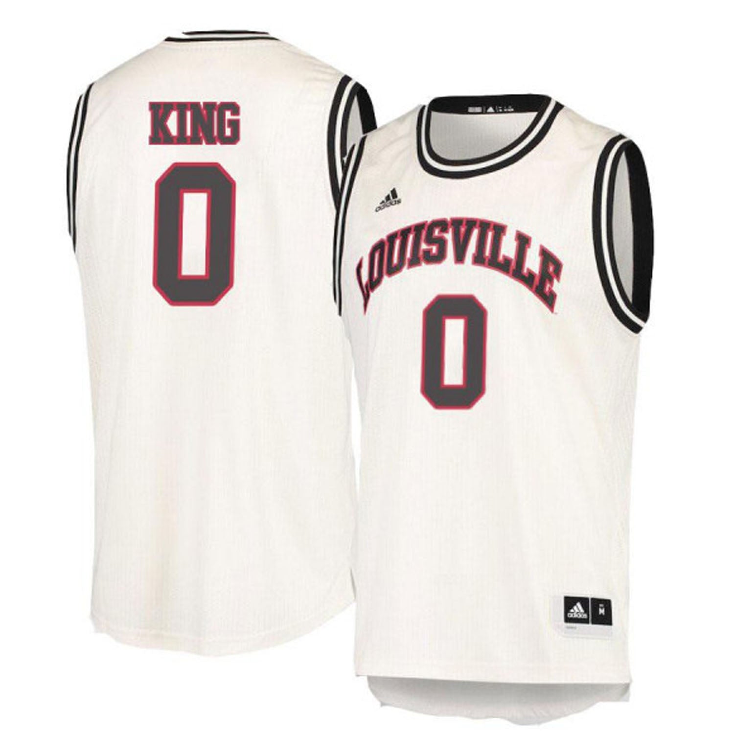 V.J. King Louisville Cardinals 0 Jersey