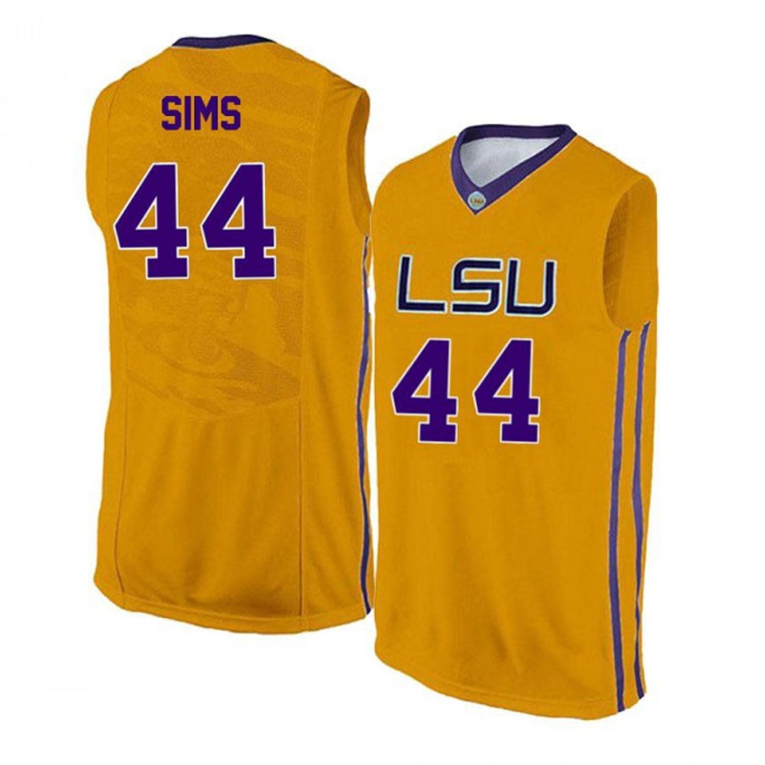 Wayde Sims LSU Tigers 44 Jersey