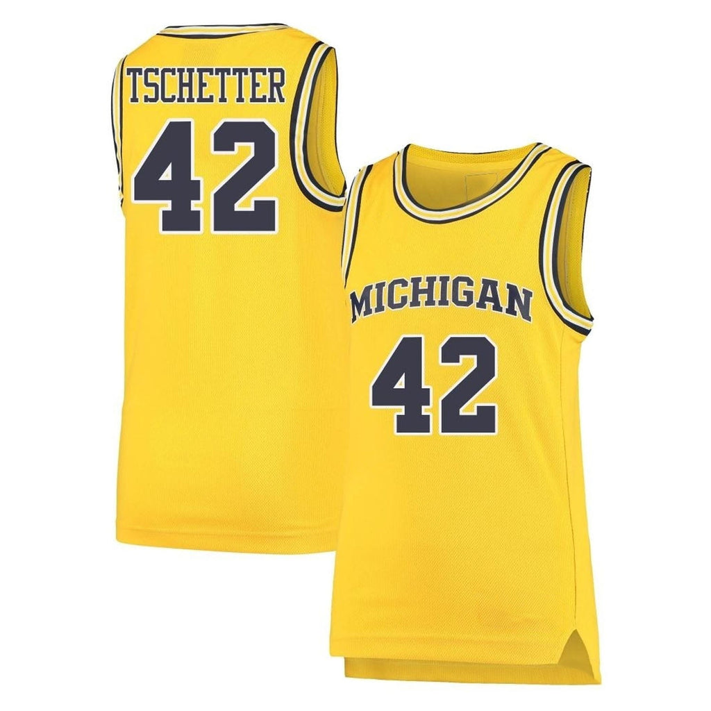 Will Tschetter Michigan Wolverines 42 Jersey
