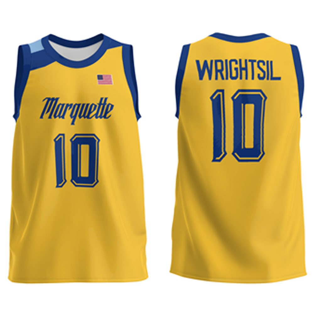 Zach Wrightsil Marquette Golden Eagles 10 Jersey