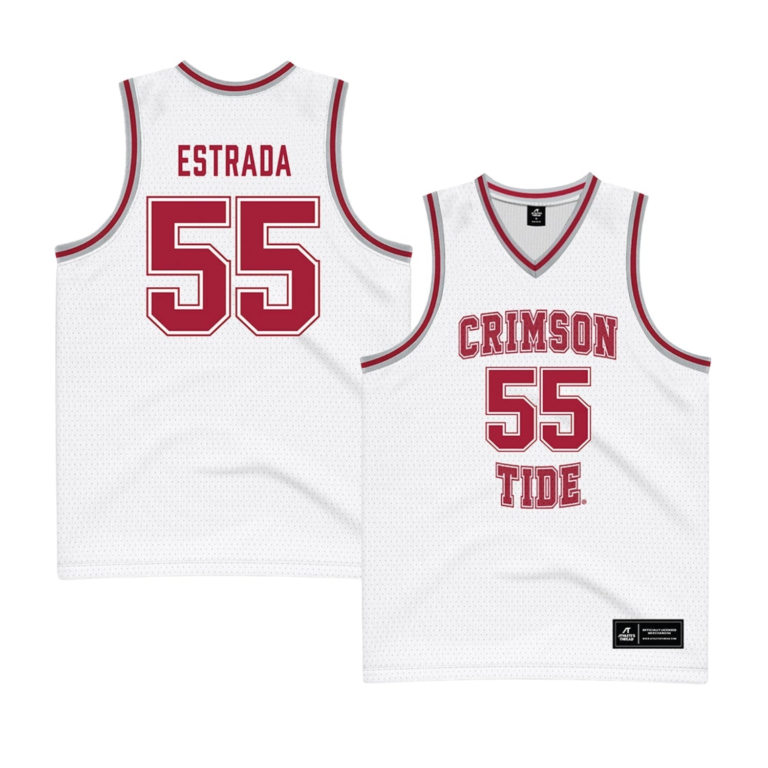 Aaron Estrada Alabama Crimson Tide 55 Jersey