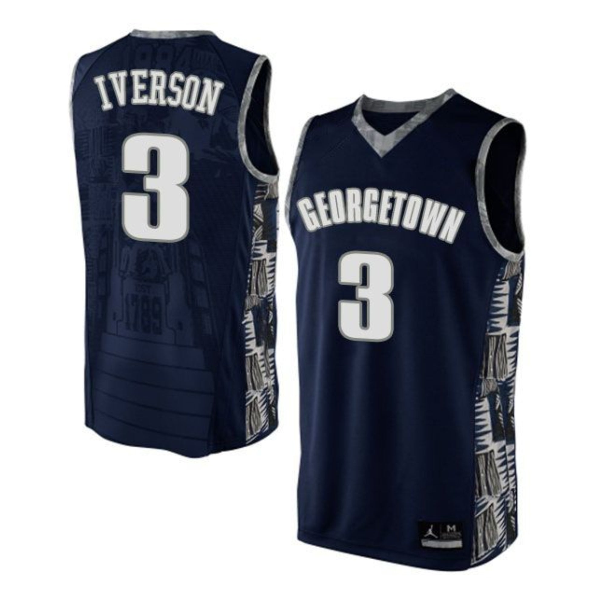 Allen Iverson Georgetown Hoyas 3 Jersey