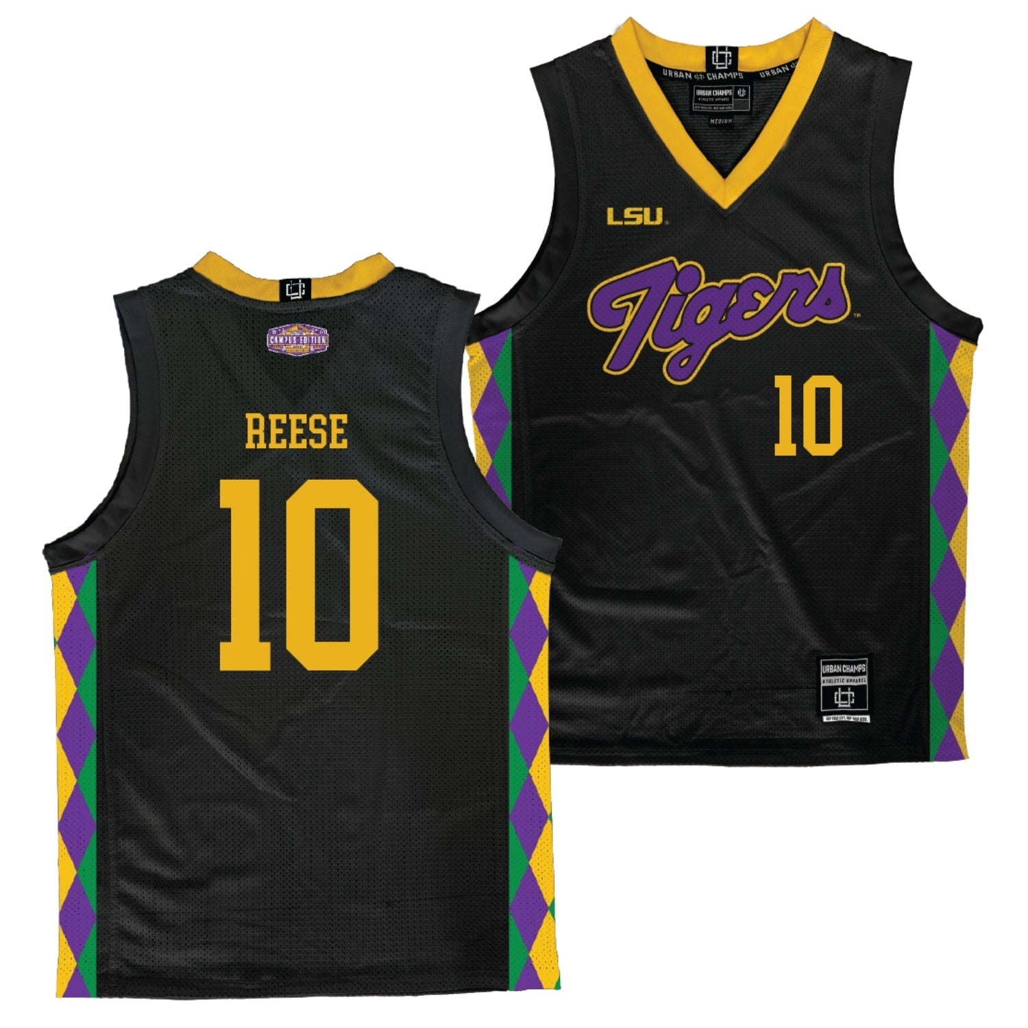 Angel Reese Louisiana Tigers 10 Jersey