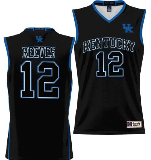 Antonio Reeves Kentucky Wildcats 12 Jersey