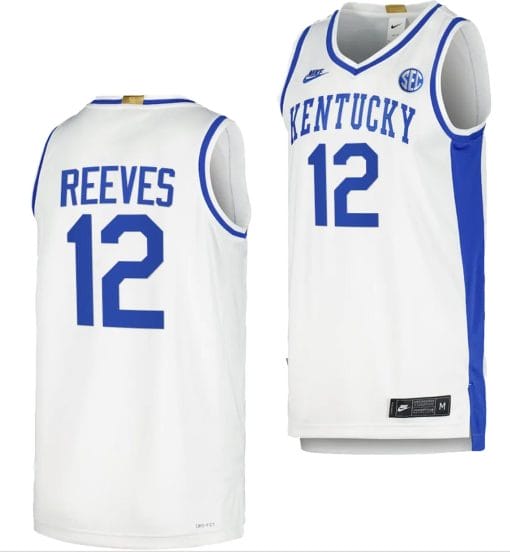 Antonio Reeves Kentucky Wildcats 12 Jersey