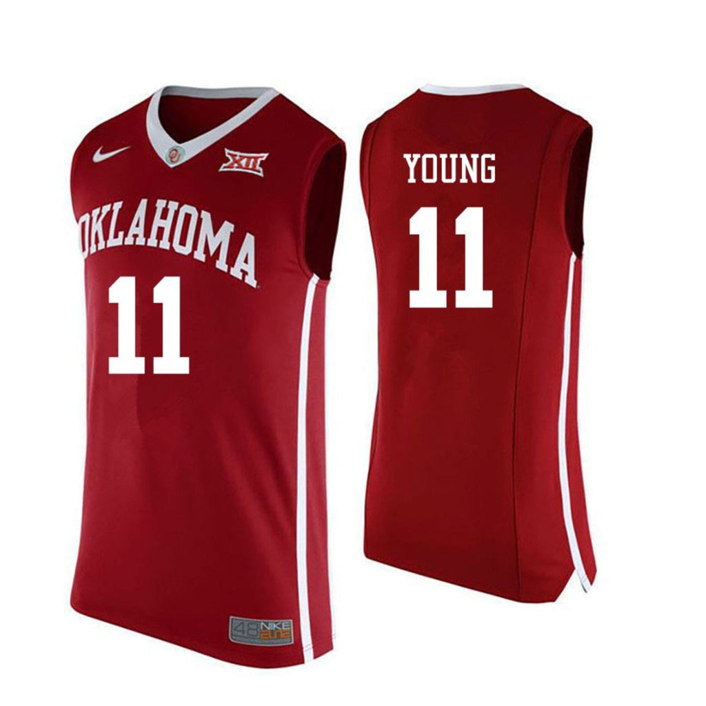 Trae Young Oklahoma Sooners 11 Jersey