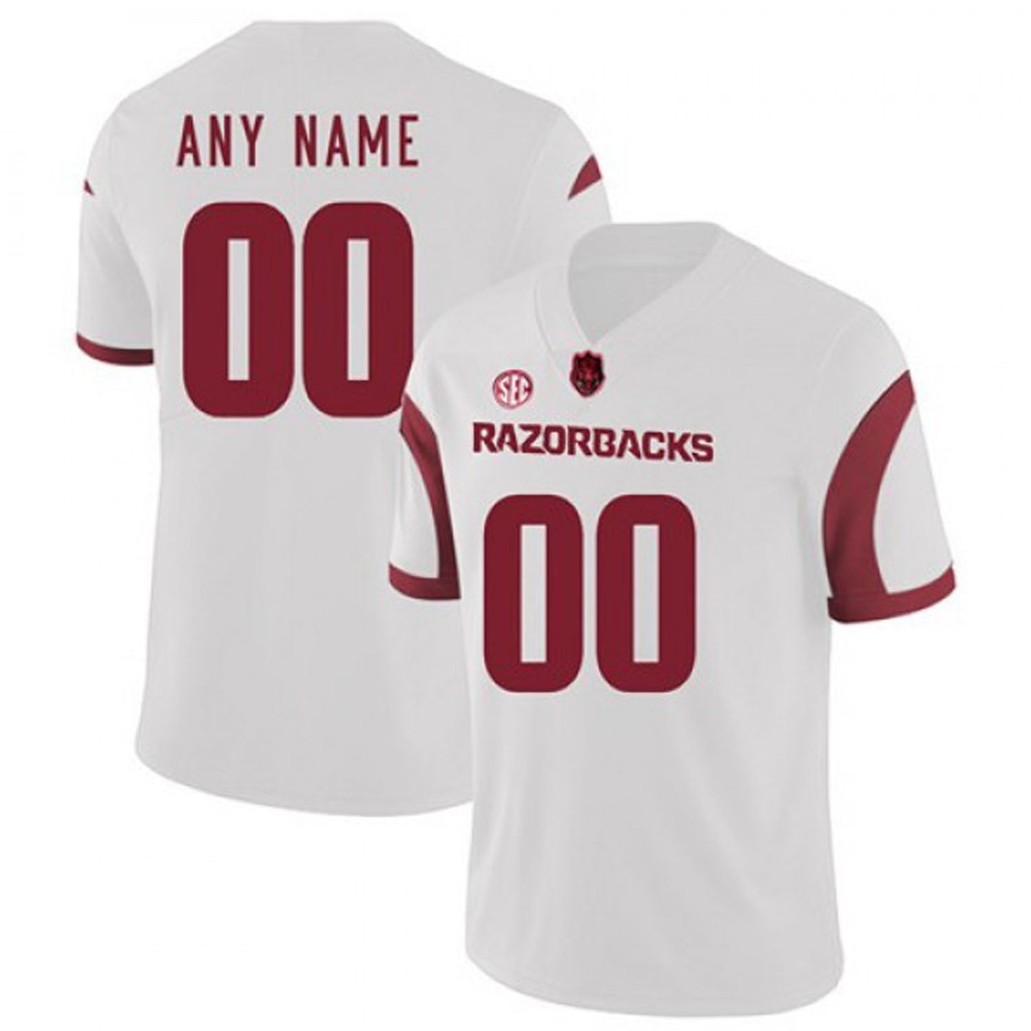 Arkansas Razorbacks Custom Jersey
