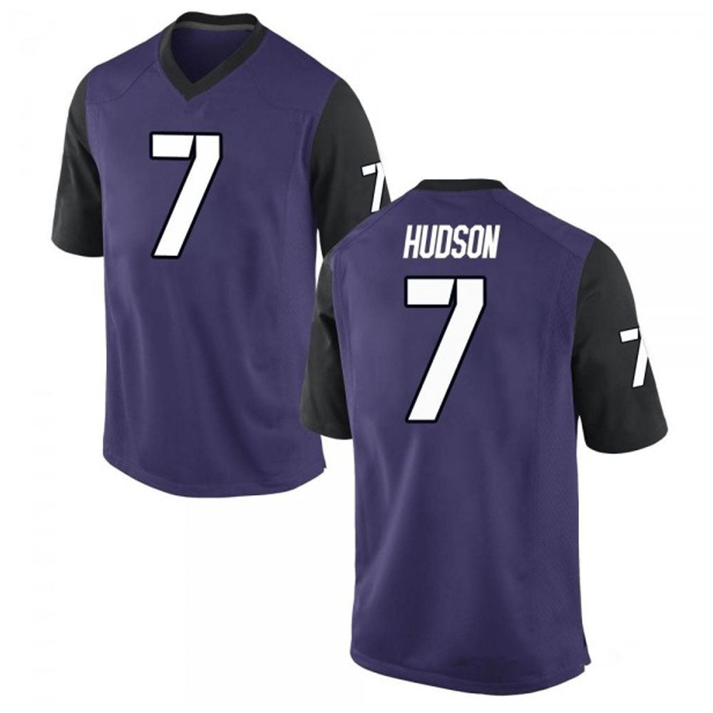 Jordan Hudson TCU 7 Jersey
