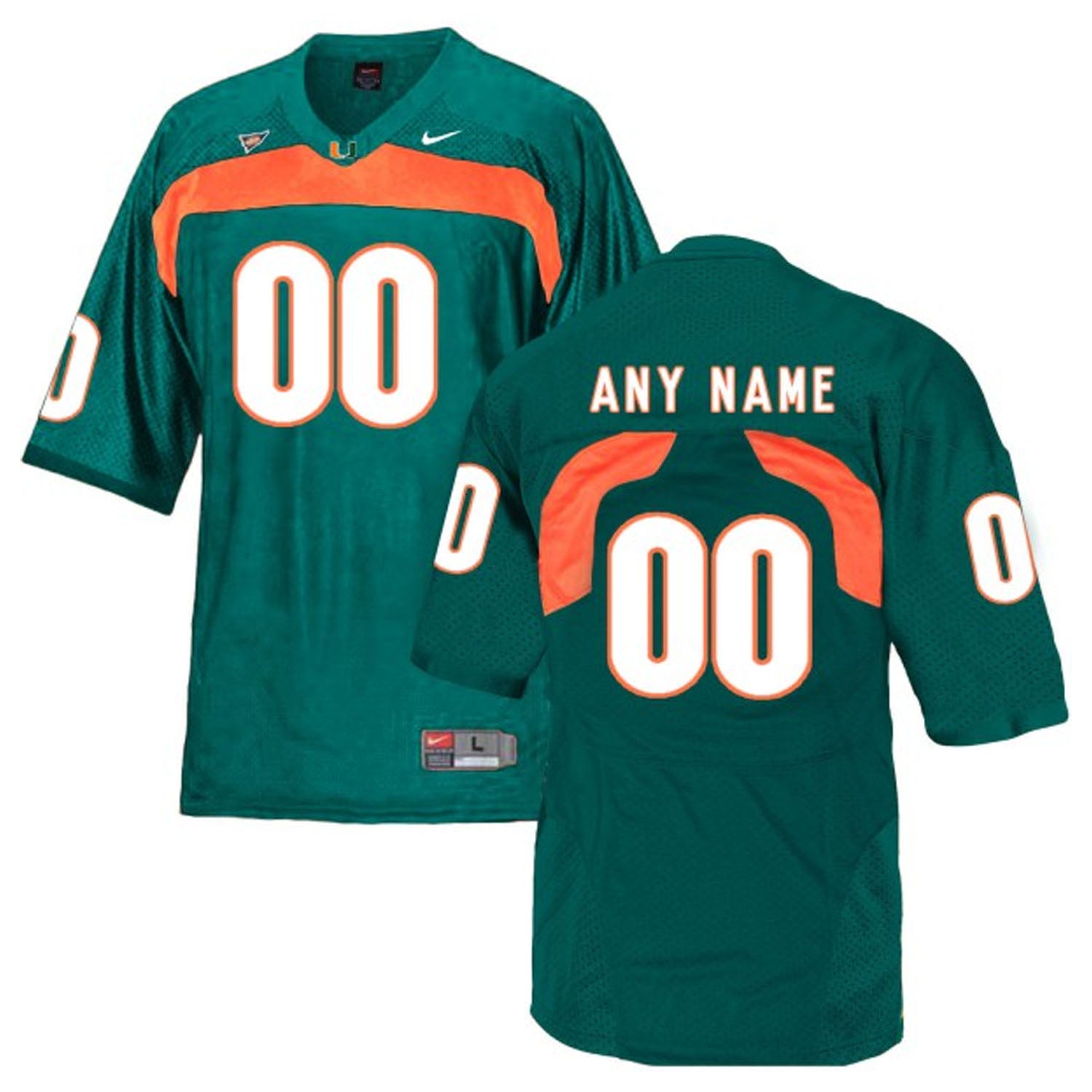 Miami Hurricanes Custom Jersey