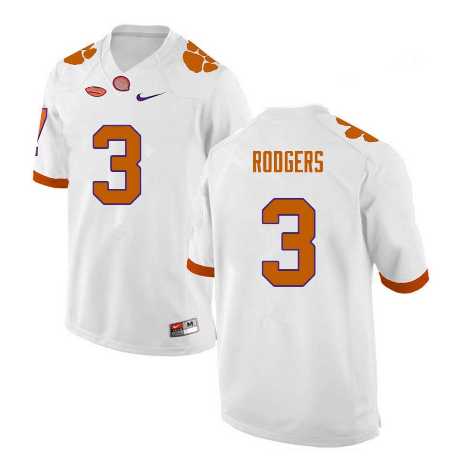 Amari Rodgers Clemson Tigers 3 Jersey