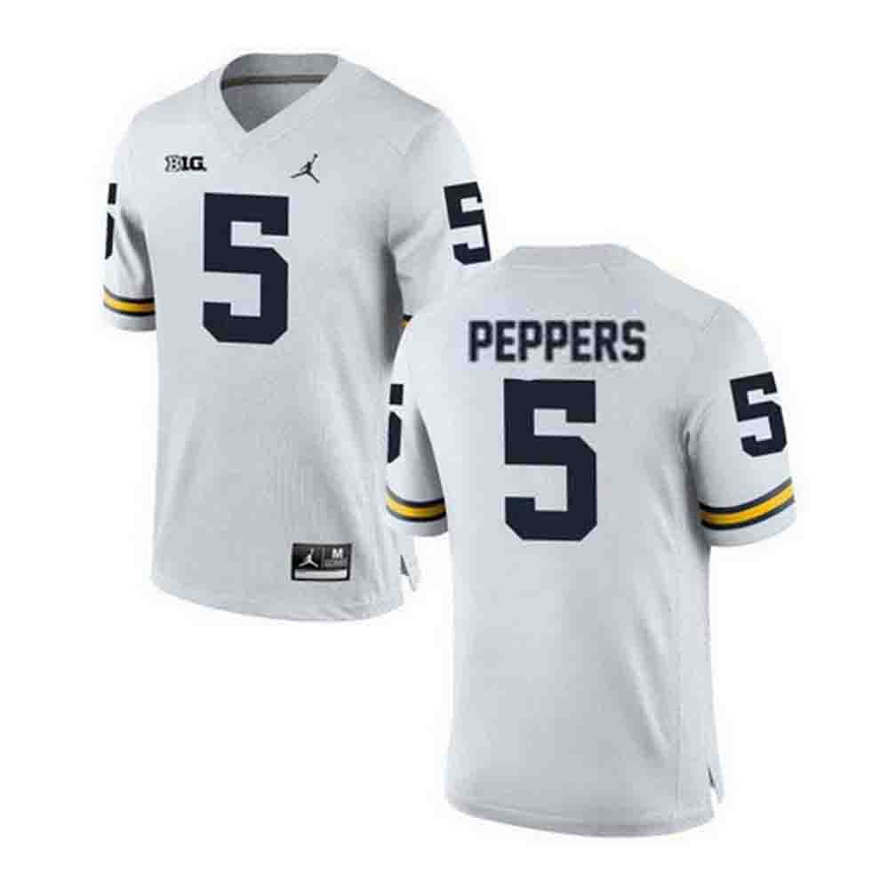 Jabrill Peppers Michigan Wolverines 5 Jersey