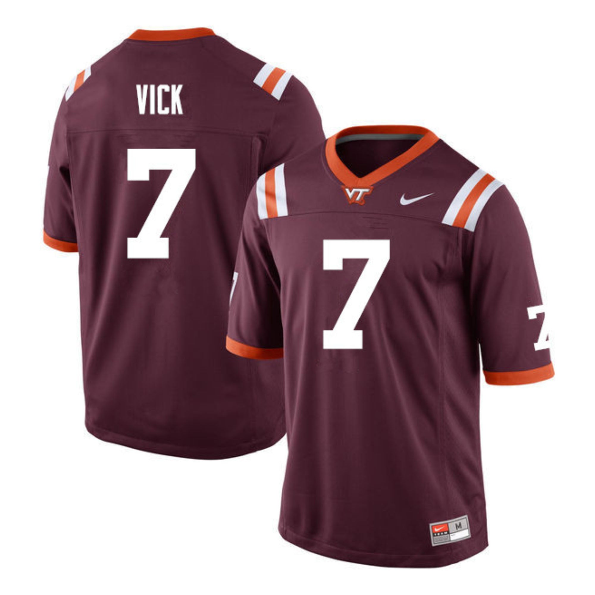 Michael Vick Virginia Tech Hokies 7 Jersey