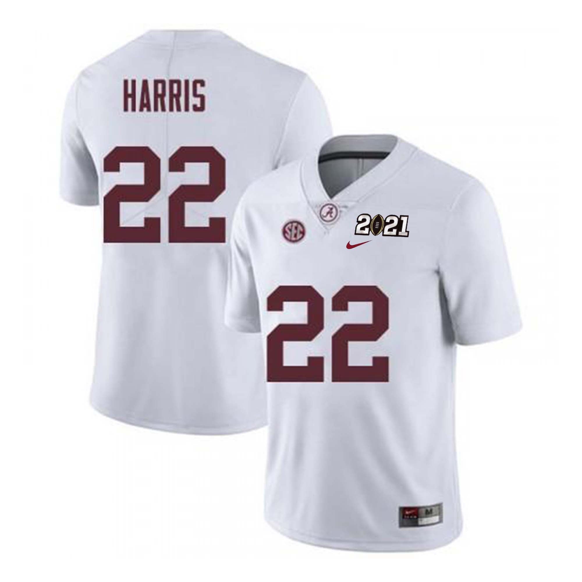 Najee Harris Alabama Crimson Tide 22 Jersey