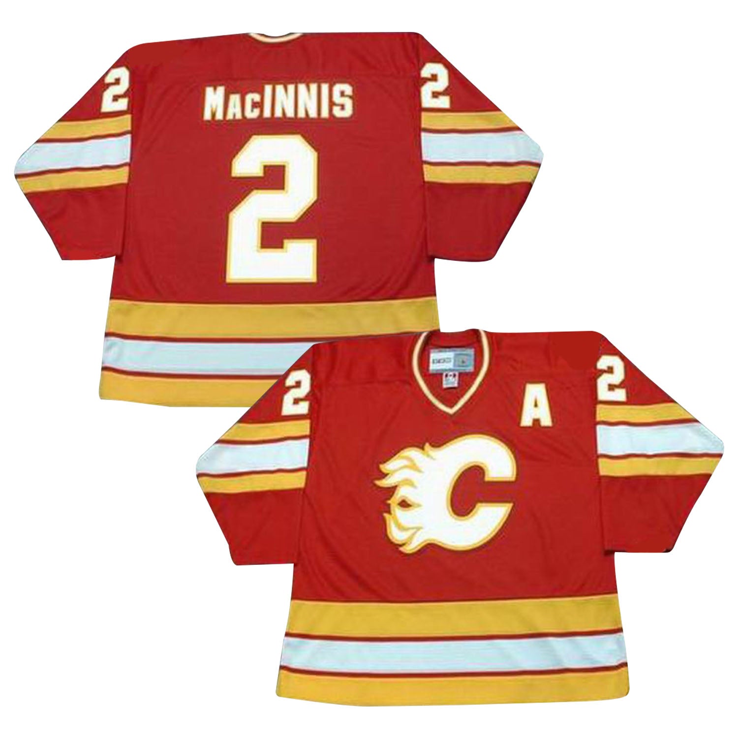 Al MacInnis Calgary Flames 2 Jersey