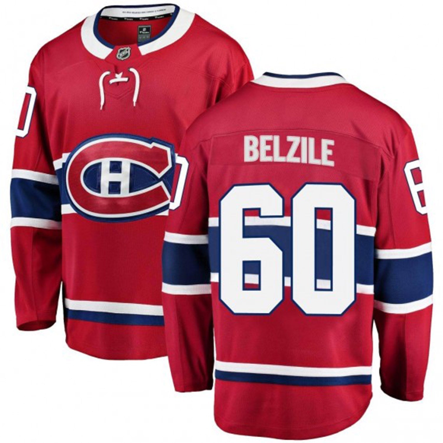 Alex Belzile Montreal Canadien 60 Jersey