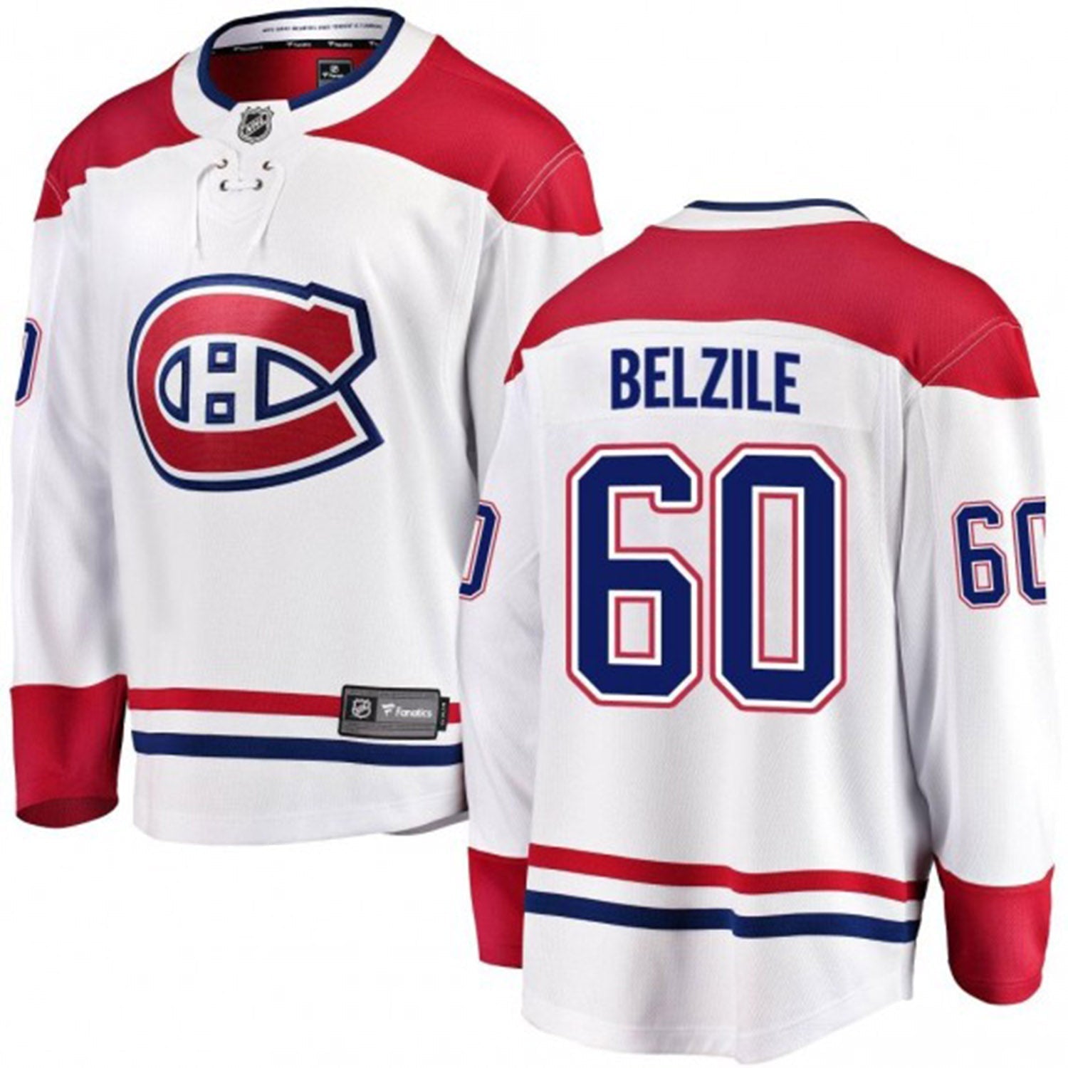 Alex Belzile Montreal Canadien 60 Jersey