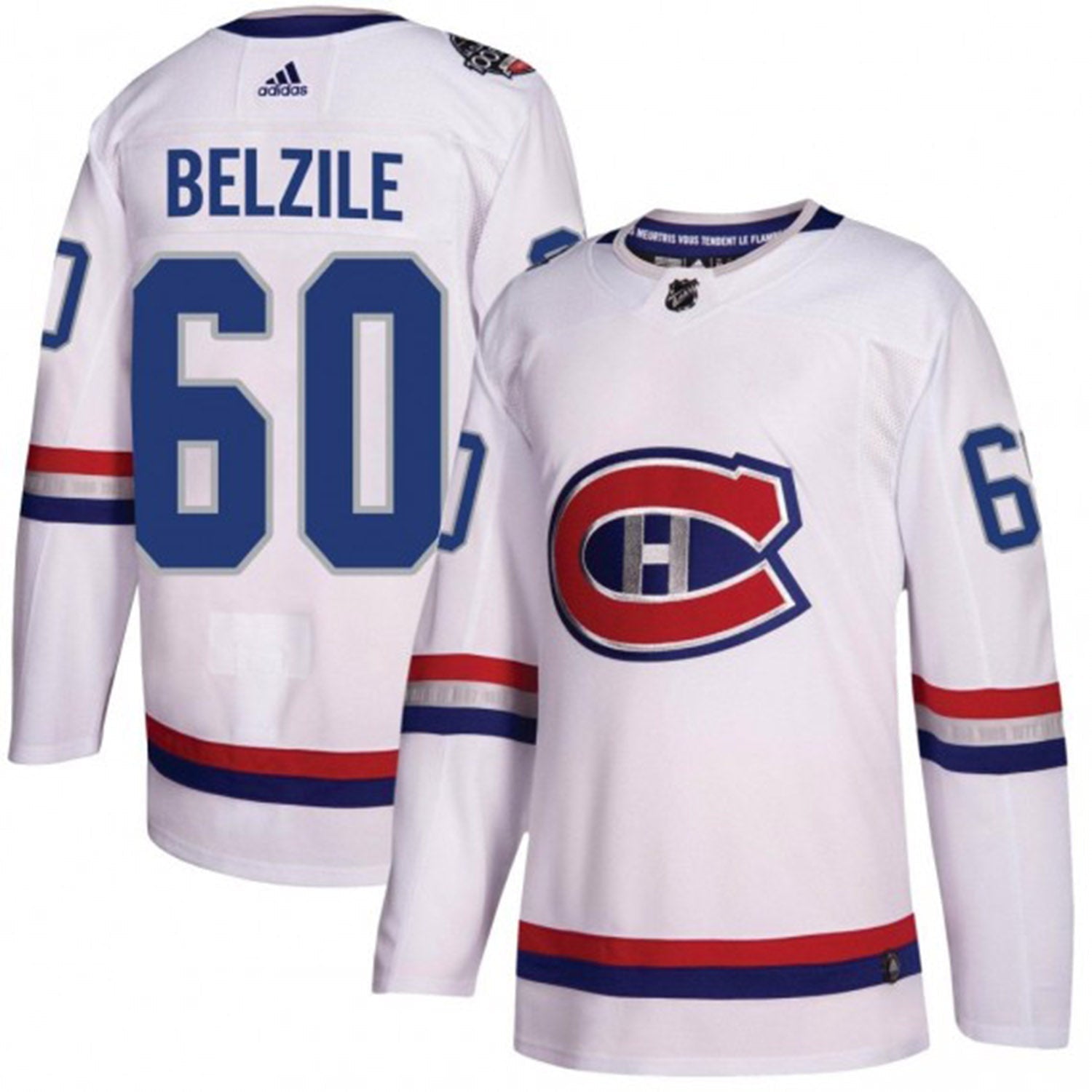 Alex Belzile Montreal Canadien 60 Jersey