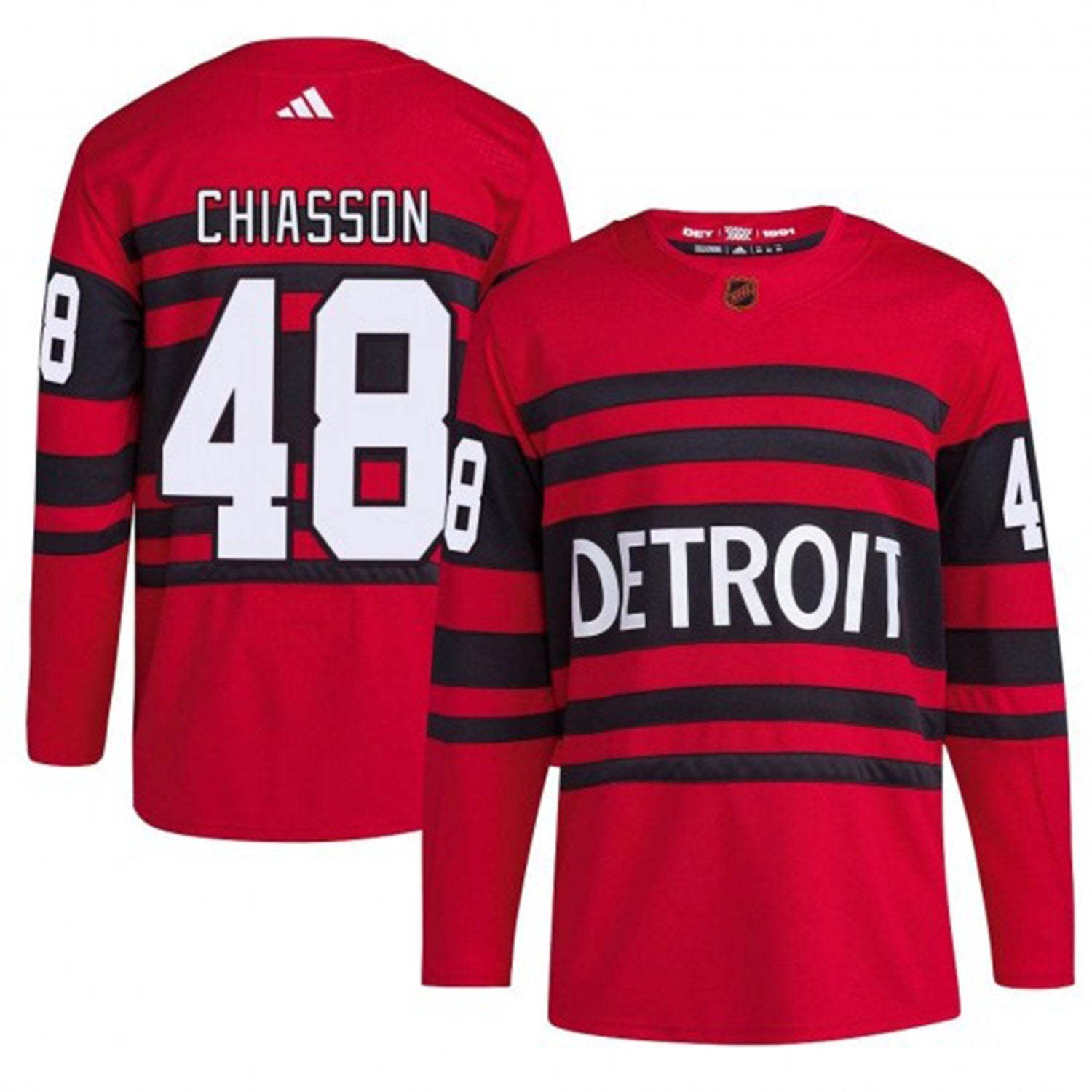 Alex Chiasson Detroit Red Wings 48 Jersey
