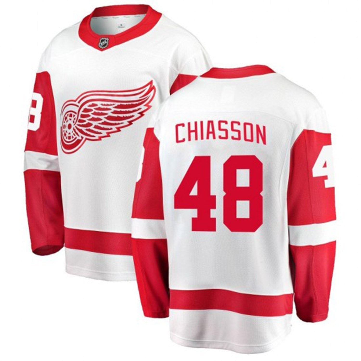Alex Chiasson Detroit Red Wings 48 Jersey