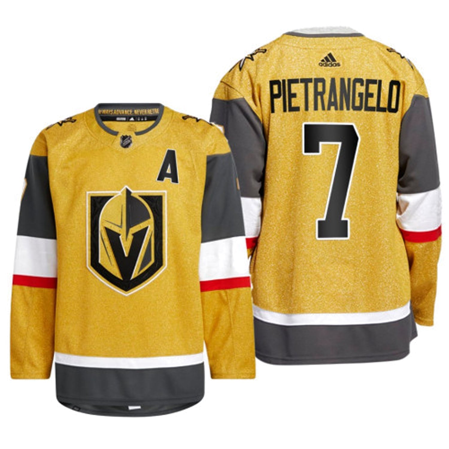 Alex Pietrangelo Vegas Golden Knights 7 Jersey