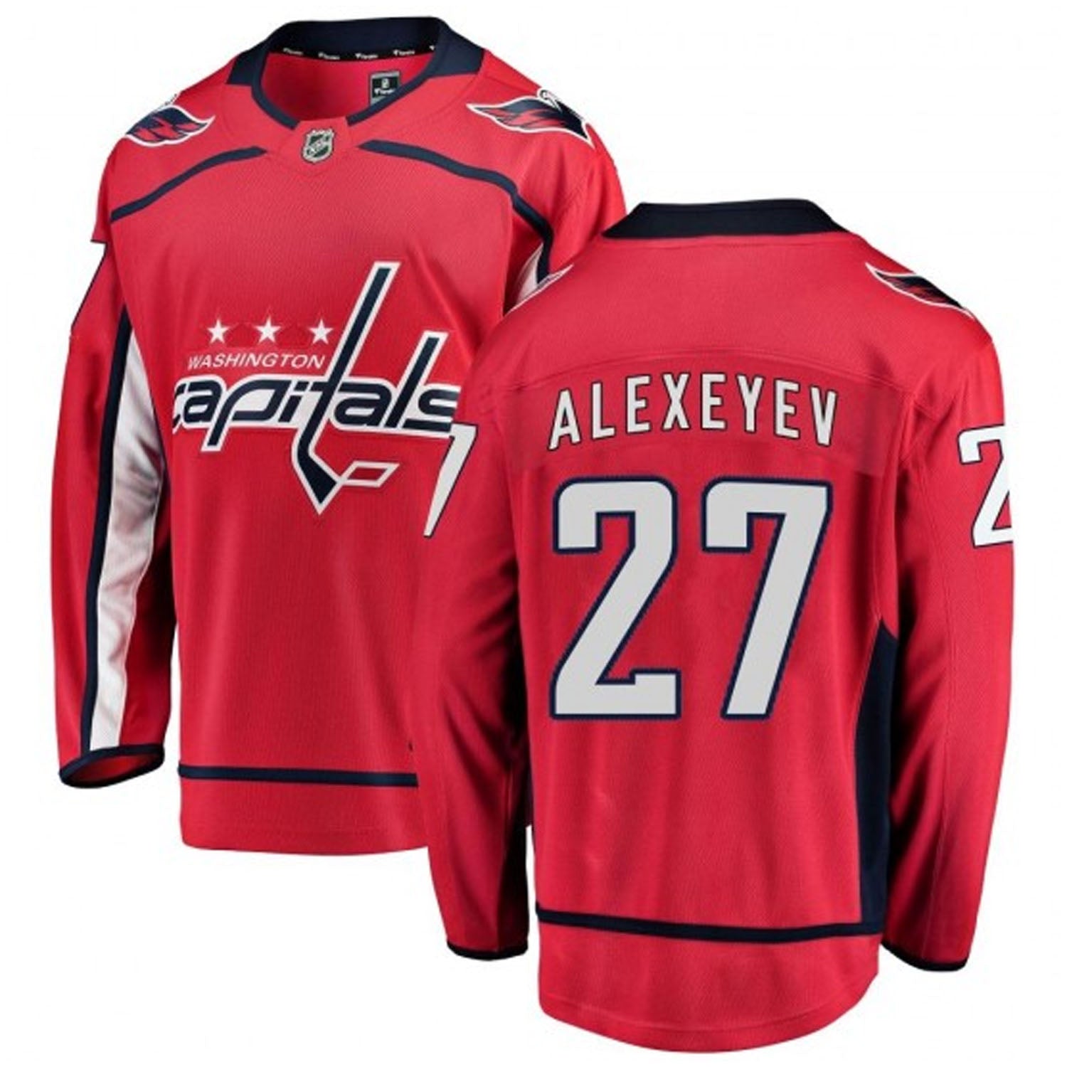 Alexander Alexeyev Washington Capitals 27 Jersey