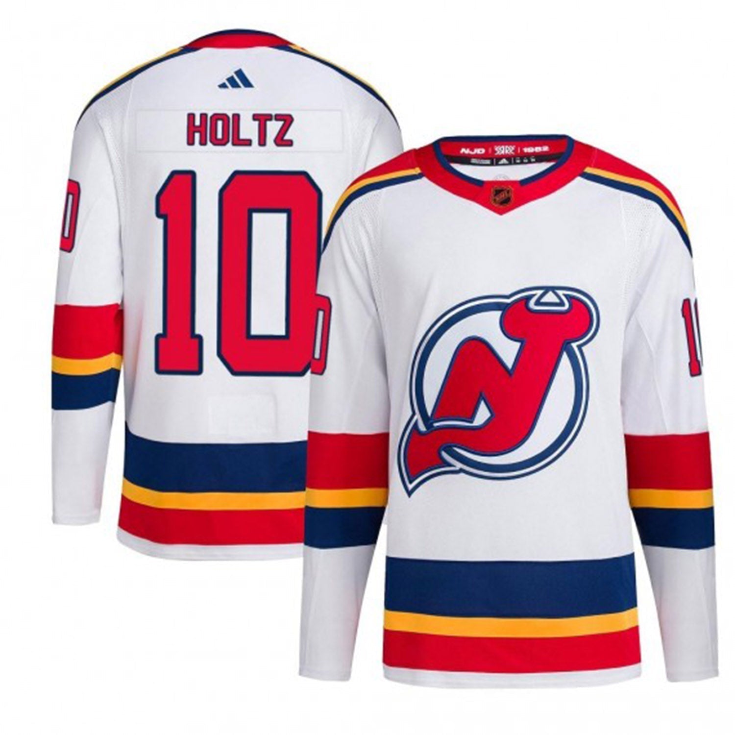 Alexander Holtz New Jersey Devils 10 Jersey