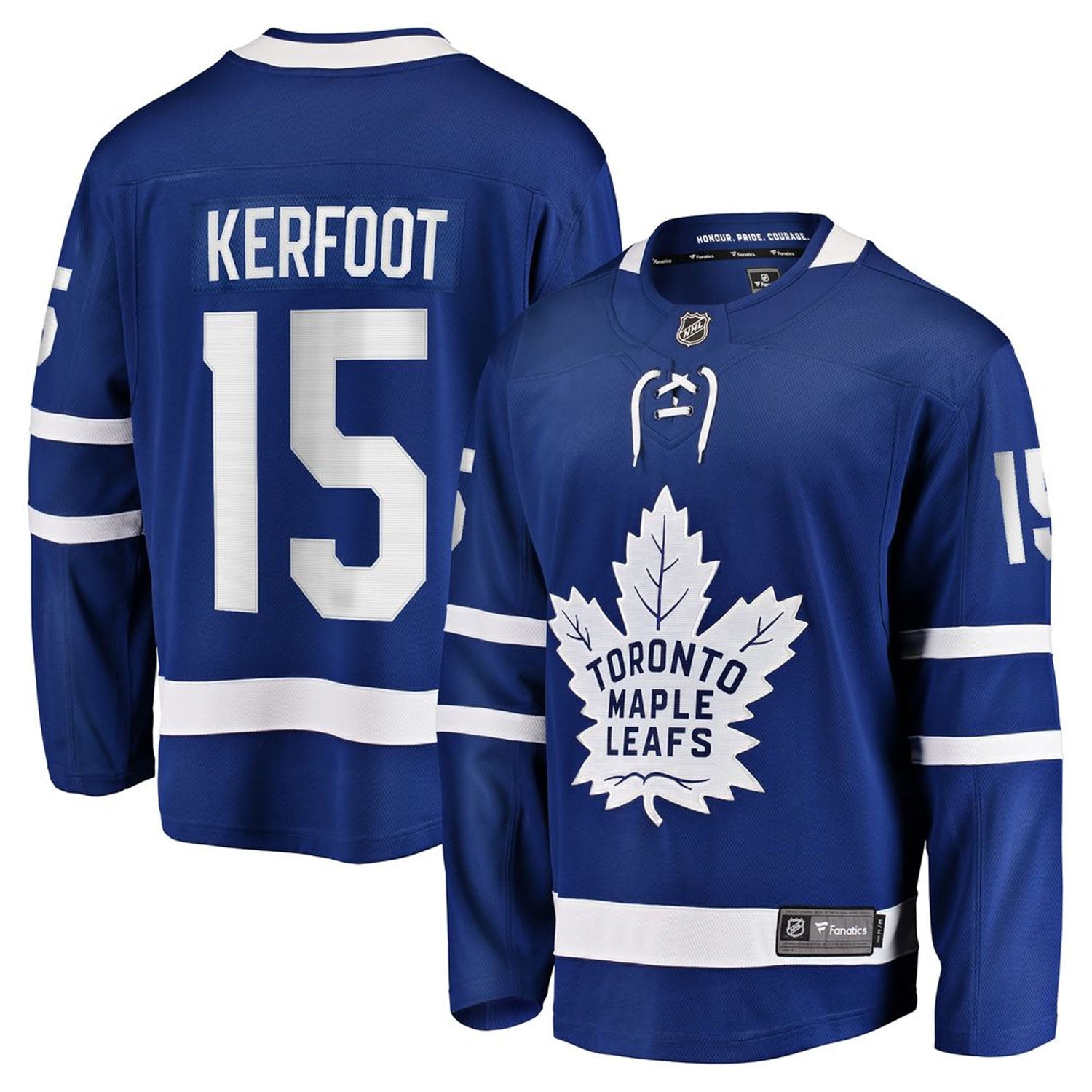 Alexander Kerfoot Toronto Maple Leafs 15 Jersey