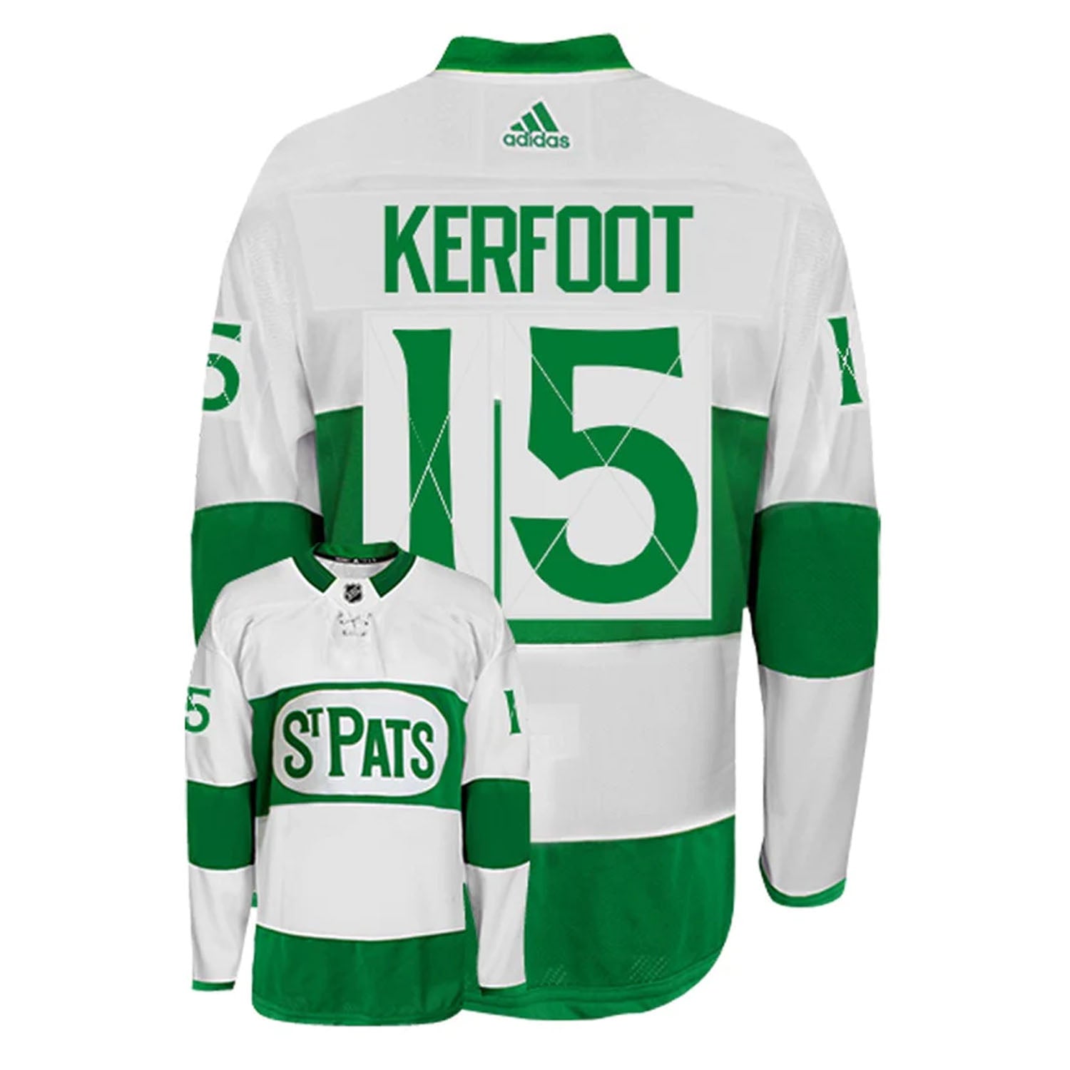 Alexander Kerfoot Toronto Maple Leafs 15 Jersey